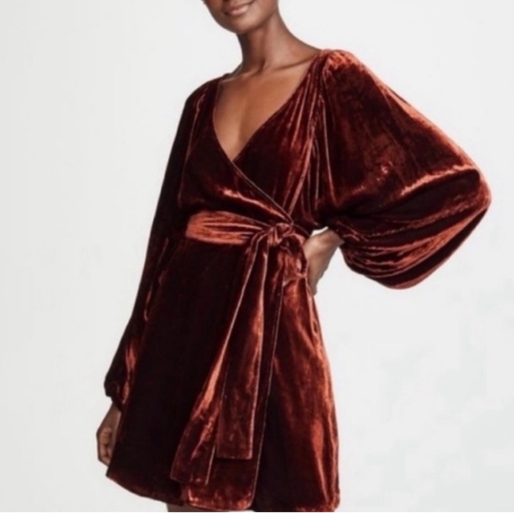 A.L.C. Carlo Velvet Dress Size 4 NWT